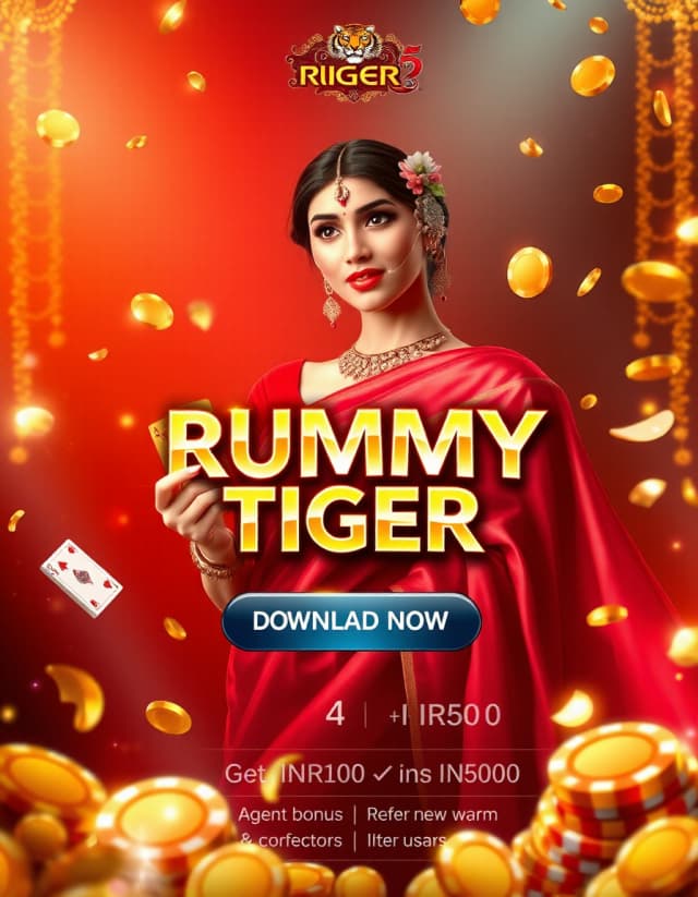 Rummy Tiger Banner